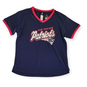 NFL New England Patriot's Mesh Jersey Girl's Size X-Large (15/17)